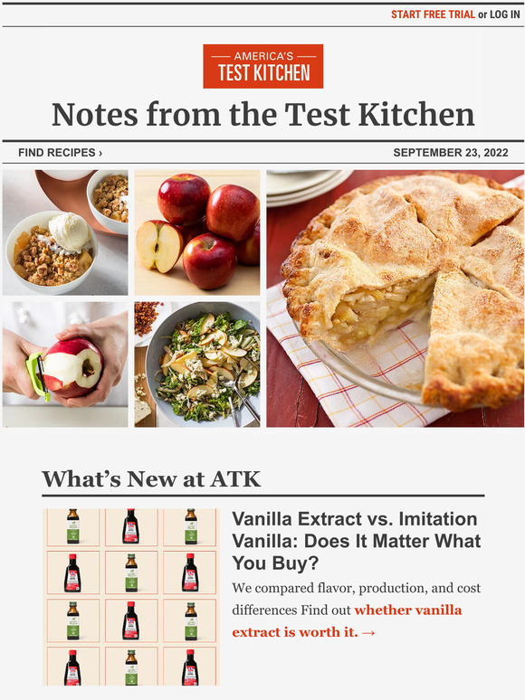 America's Test Kitchen Vanilla Extract vs. Imitation Vanilla Does It