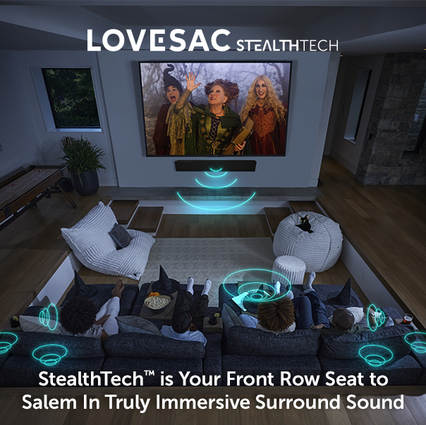 LoveSac Experience Disney's Hocus Pocus 2 in Truly Immersive Surround