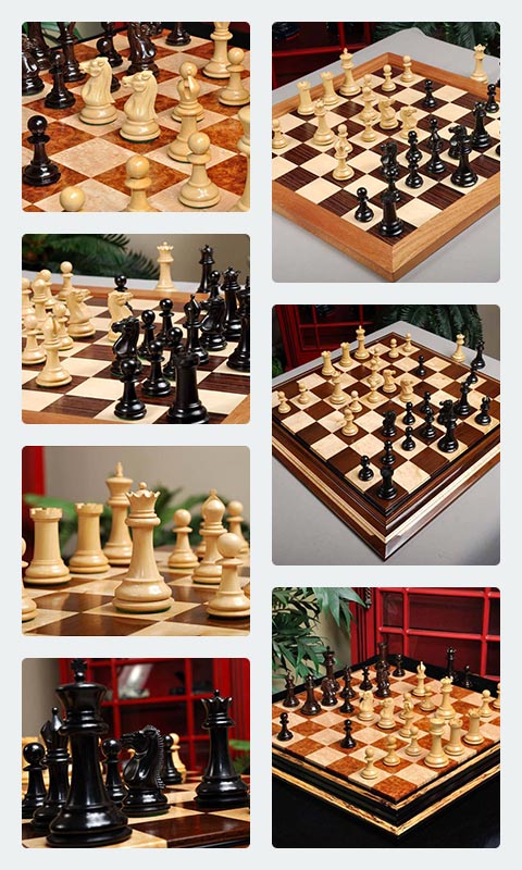 The Teramo Series Luxury Chess Set - 4.4 King