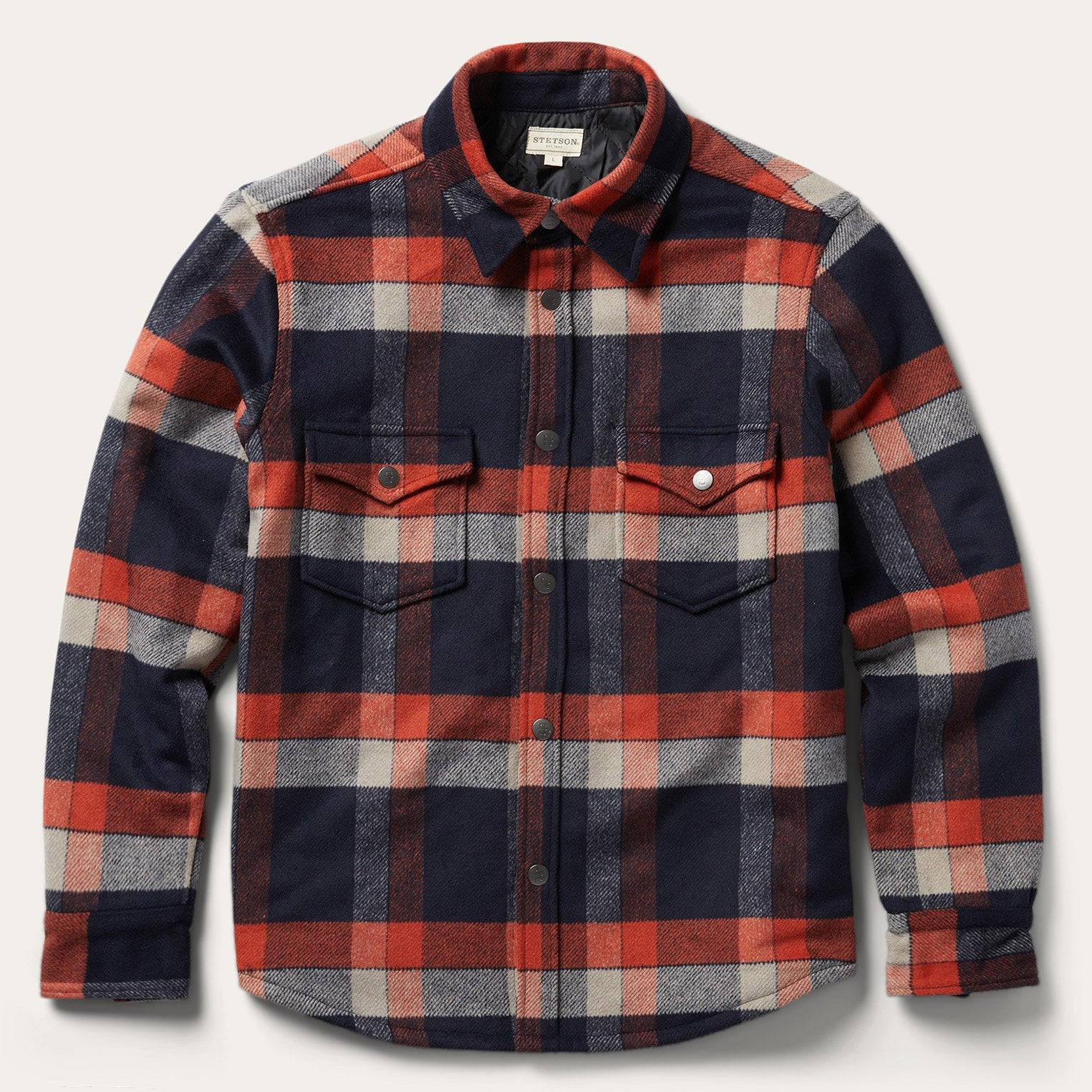Blue & Orange Jac-Shirt