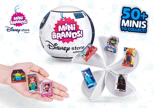 5 Surprise Mini Brands Disney Store Capsule