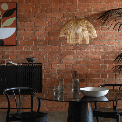 Makiko Pendant Light Satin Brass
