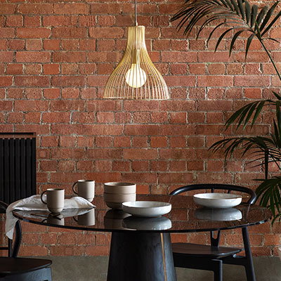 Makiko Pendant Light Satin Brass