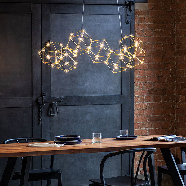 Supernova LED Long Pendant Light