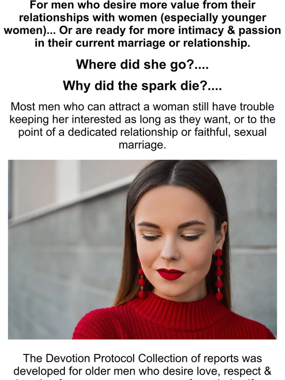 Advice For Men From A Woman With Plenty Of Experience! Want more