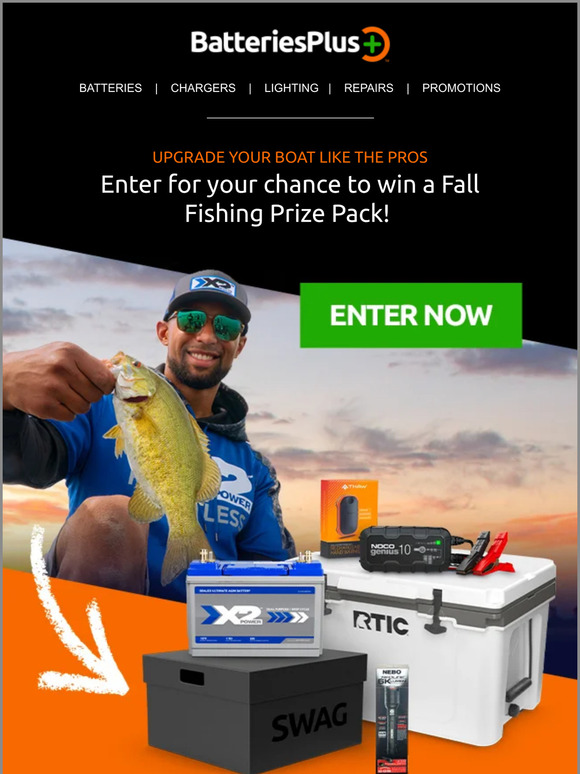 Prizes? Prizes. Win a Fall Fishing Prize Pack! Milled