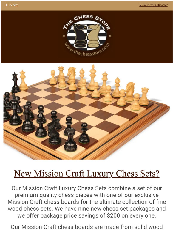 Deluxe Old Club Staunton Chess Set Ebony Boxwood Pieces with Black &  Bird's-Eye Maple Chess Case - 3.25 King - The Chess Store