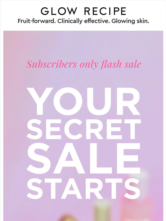 Glow Recipe Email Newsletters Shop Sales, Discounts, and Coupon Codes