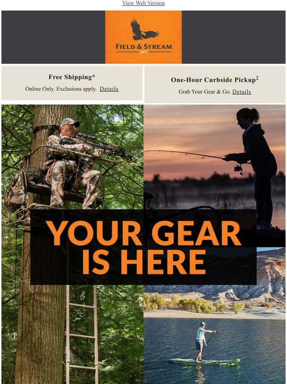 Your gear is here... See what’s up to 30% off!