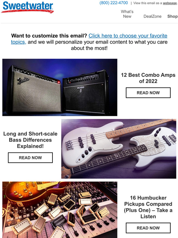 Sweetwater 12 Best Combo Amps of 2022 Milled