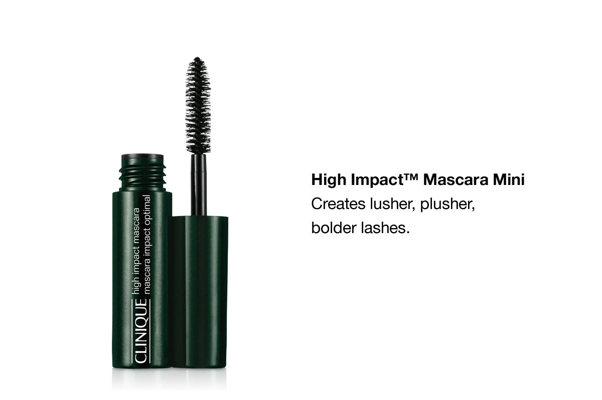 High Impact™ Mascara Mini | Creates lusher, plusher, bolder lashes.