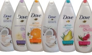 Dove Body Wash Shower Gel (6-Pack)