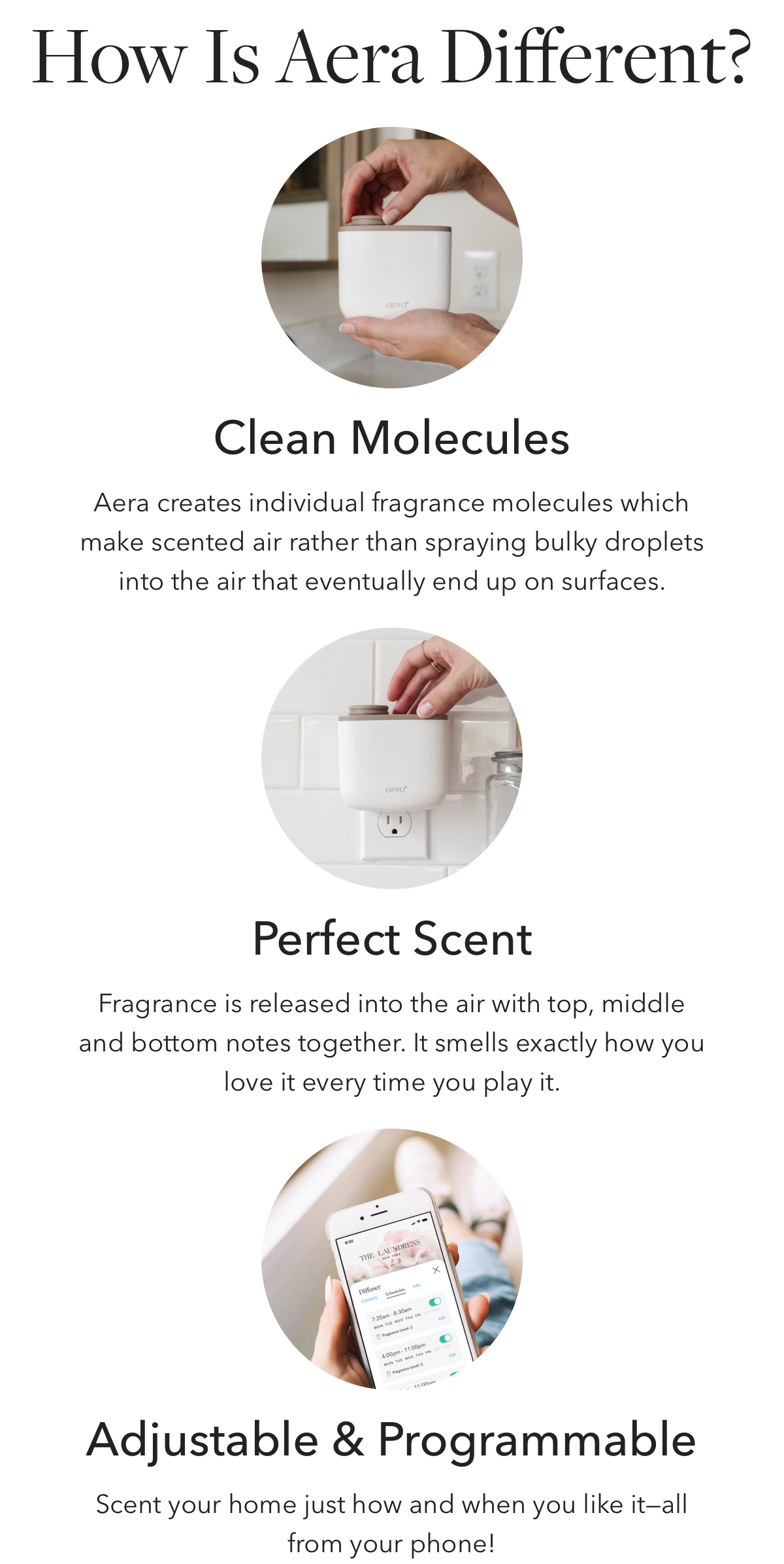 Aera Smart Home Fragrance A Completely Reimagined Diffuser Milled
