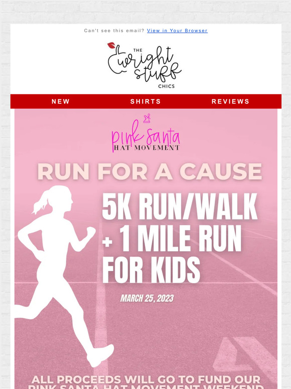 🎀 Let's run for a cause
