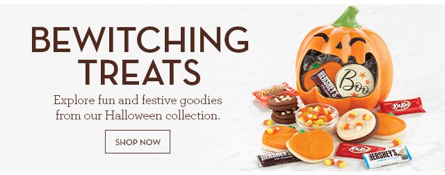 Bewitching Treats - Explore fun and festive goodies from our Halloween collection.