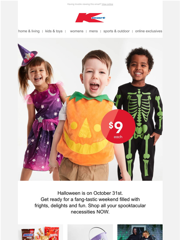 Kmart Australia: HALLOWEEN IS COMING. 👻 Are you ready? | Milled