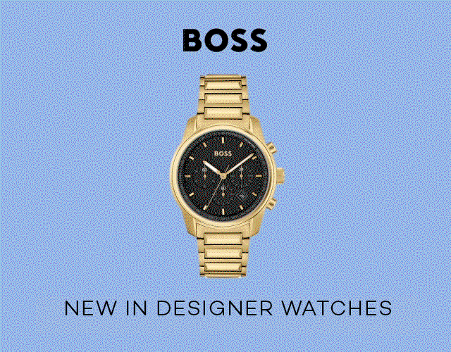 New in designer watches you've been waiting for