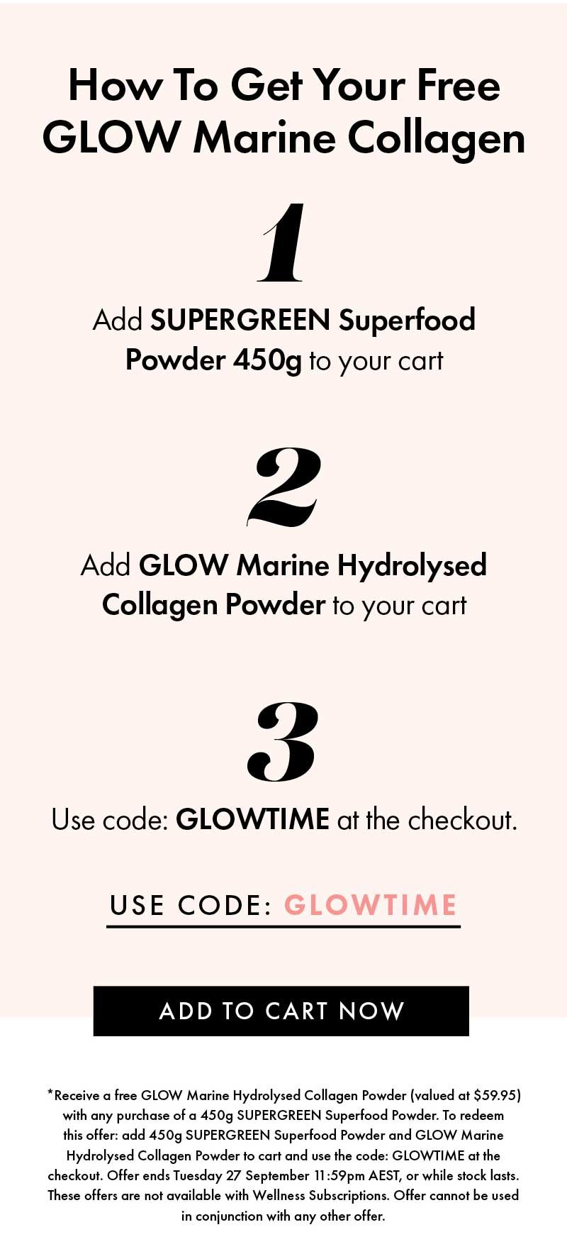 How To Get Your Free GLOW Marine Collagen