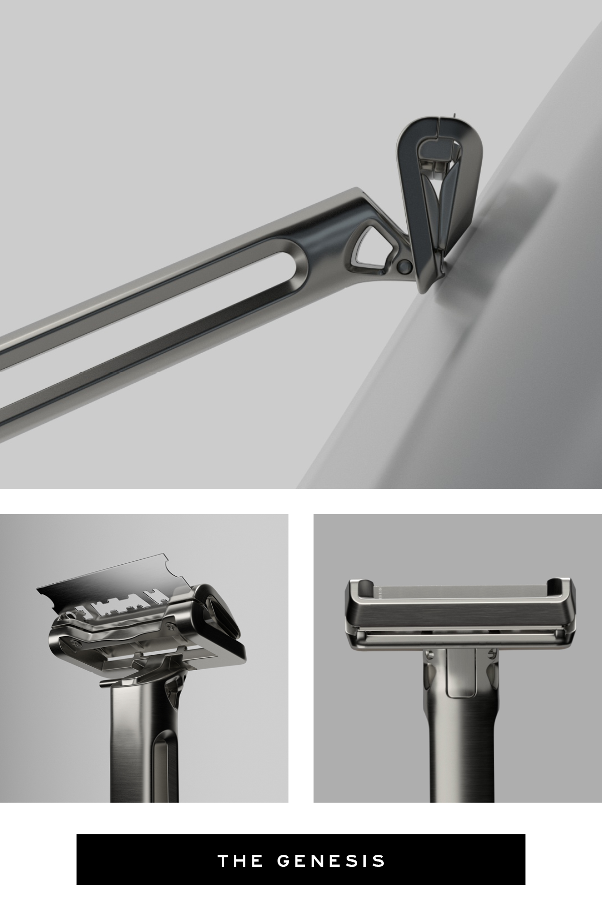 OneBlade: A Work Of Art: The Genesis Razor | Milled
