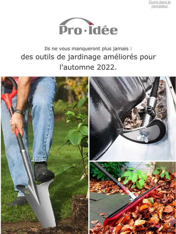 Plus rapides et plus simples d´utilisation : 12 outils de jardinage, automne 2022.