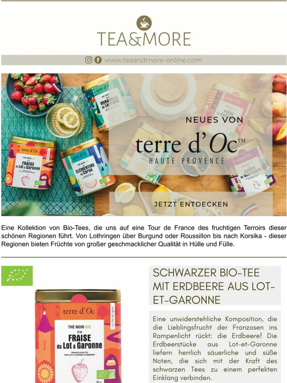 Terre d'Oc: Entdecken Sie viele neue Sorten! 🆕