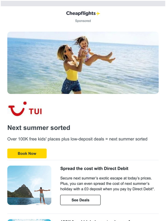 Next summer sorted