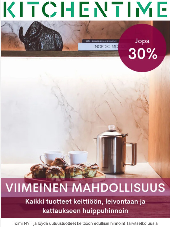 VIIMEINEN MAHDOLLISUUS: Weekend deals jopa 30%