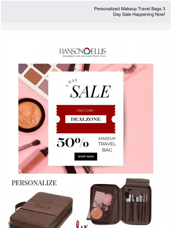 Fall Travel Essential Sale! SAVE 50% NOW