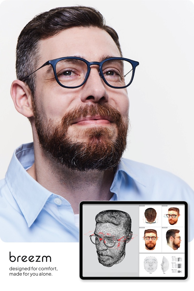 Gadget Flow Breezm customfit eyewear uses AI to give you the perfect
