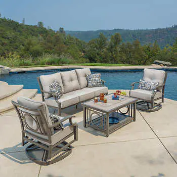 SunVilla Beth 4-Piece Deep Seating Set