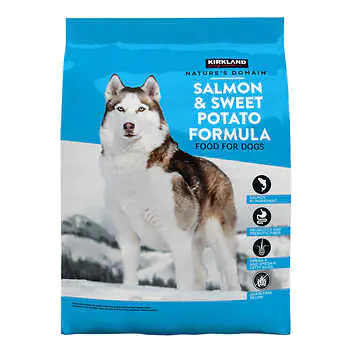 Kirkland Signature Nature's Domain Salmon Meal & Sweet Potato Dog Food, 35 lbs