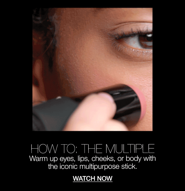 Warm up eyes, lips, cheeks, or body with The Multiple.