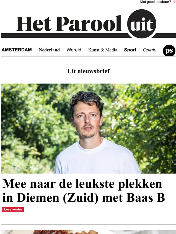 Het Parool: Mee Naar Diemen (Zuid) Met Baas B | Dit Is Er Allemaal ...