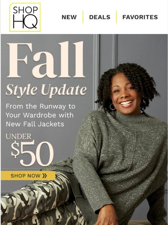 👗 Fall Style Update! Fall Jackets & More Under $50