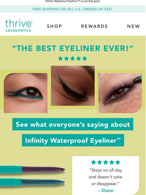 Thrive Causemetics This Eyeliner Has THOUSANDS Of 5Star Reviews Milled