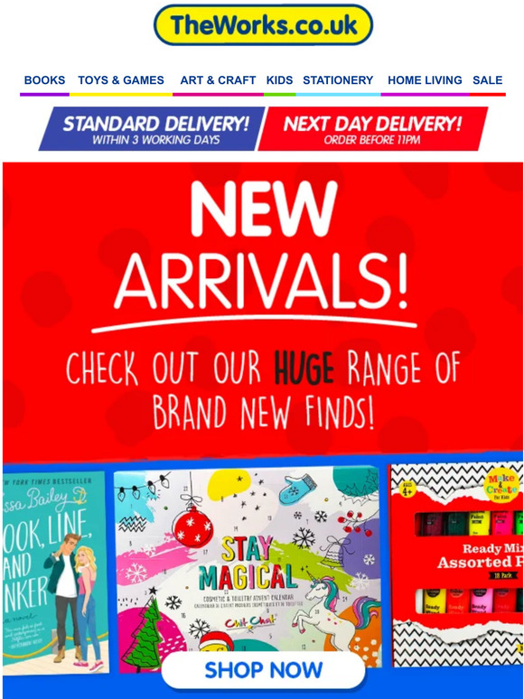 The Works Look what's NEW 👀 Milled