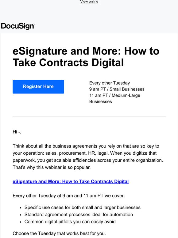 DocuSign: Automate agreement processes far beyond e-signature ...