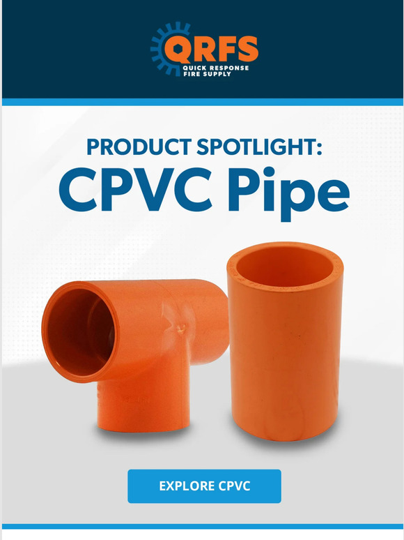 Quick Response Fire Supply Do You Need CPVC Pipe? Milled