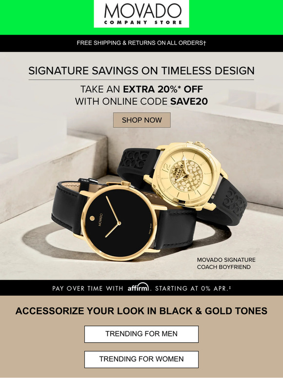 movado company store black friday