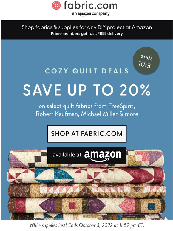 🤗Get Cozy with up to 20% off Select Quilts🤗