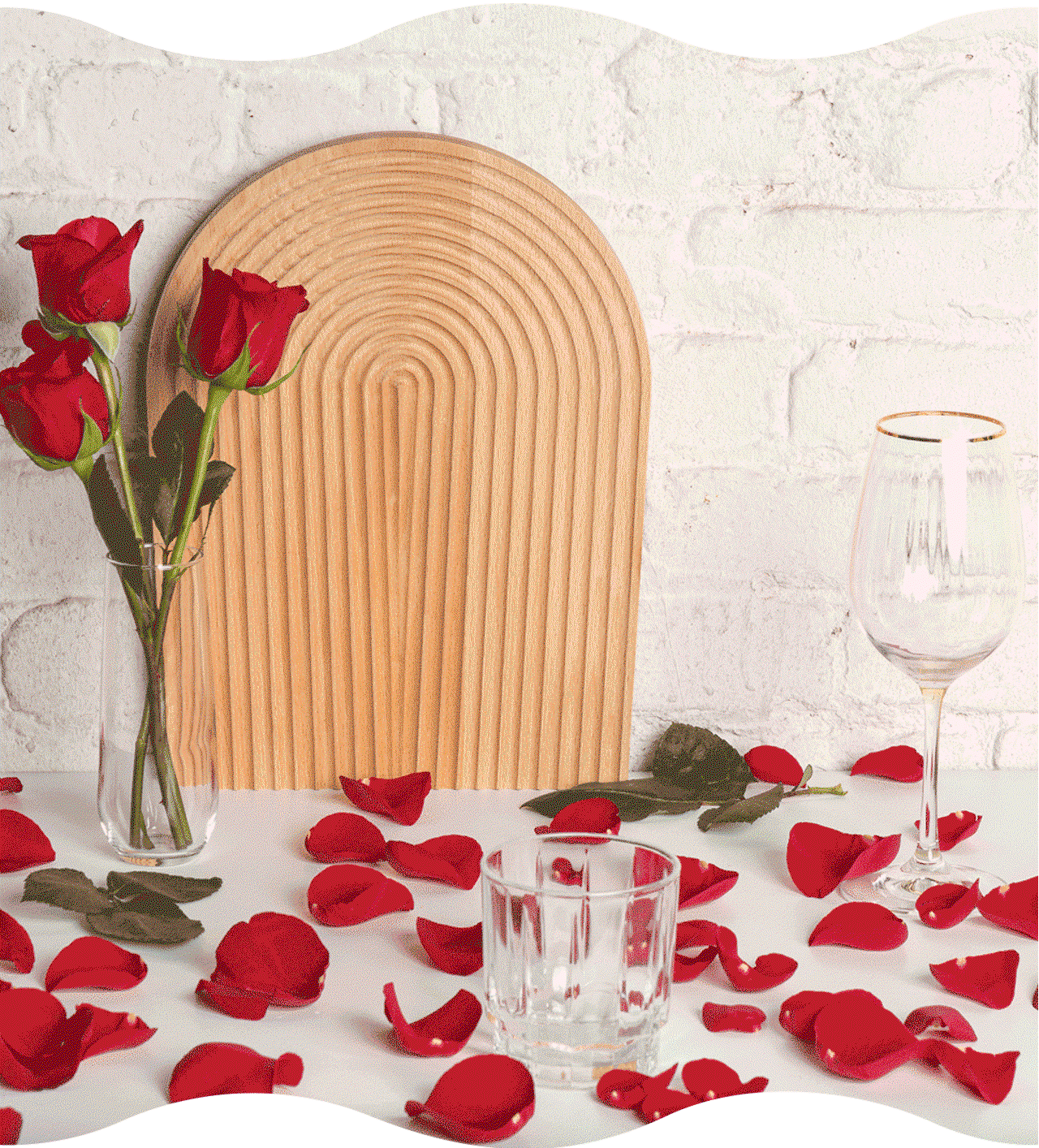 Wine and roses