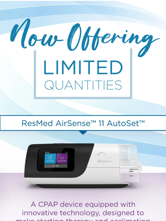 ApriaDirect Introducing AirSense 11 AutoSet Milled