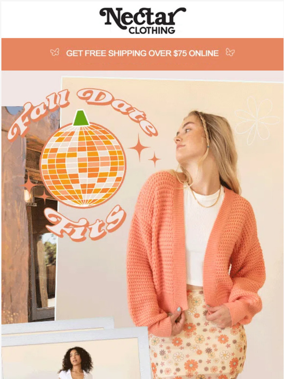 Nectar Clothing What to Wear on Your Next Fall Date 🍁🎃🍂 Milled