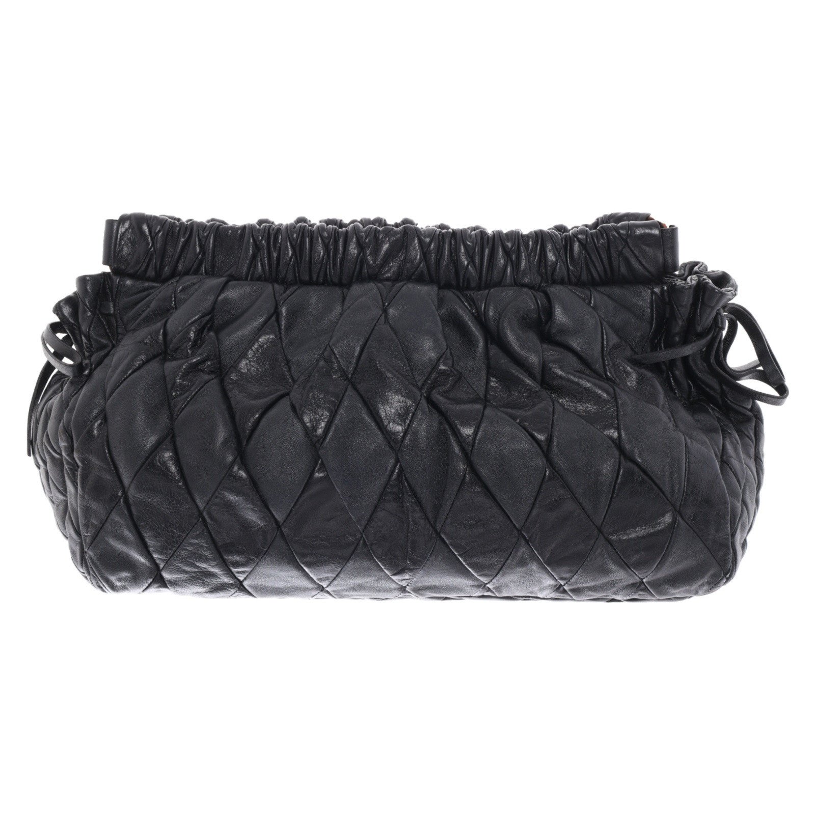 Handbag Leather in Black
