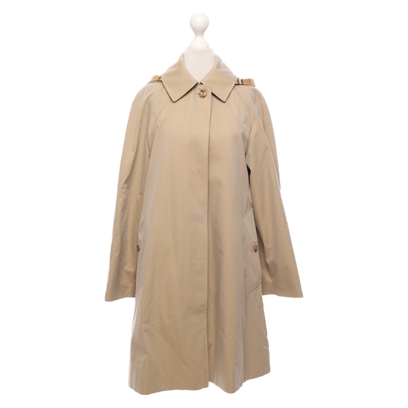 Jacket/Coat Cotton in Beige