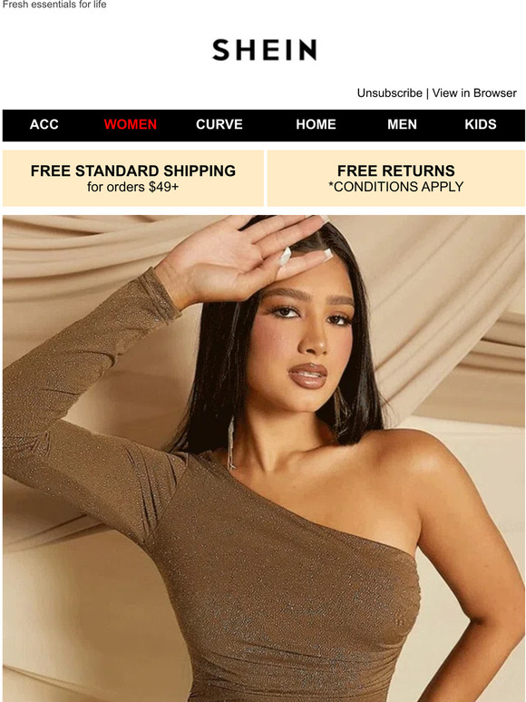 SHEIN Wow, NEW looks good on you! 😍 Milled