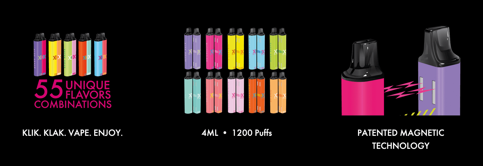 cloudy vape Klick Klack Vape Klik Klak Element 5000 Puffs Disposable Vape Device  Klikklak jetzt online entdecken
