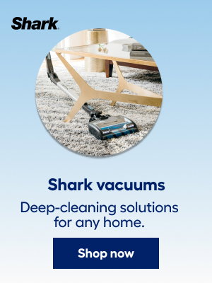 Shark vacuums. Deep-cleaning solutions for any home.