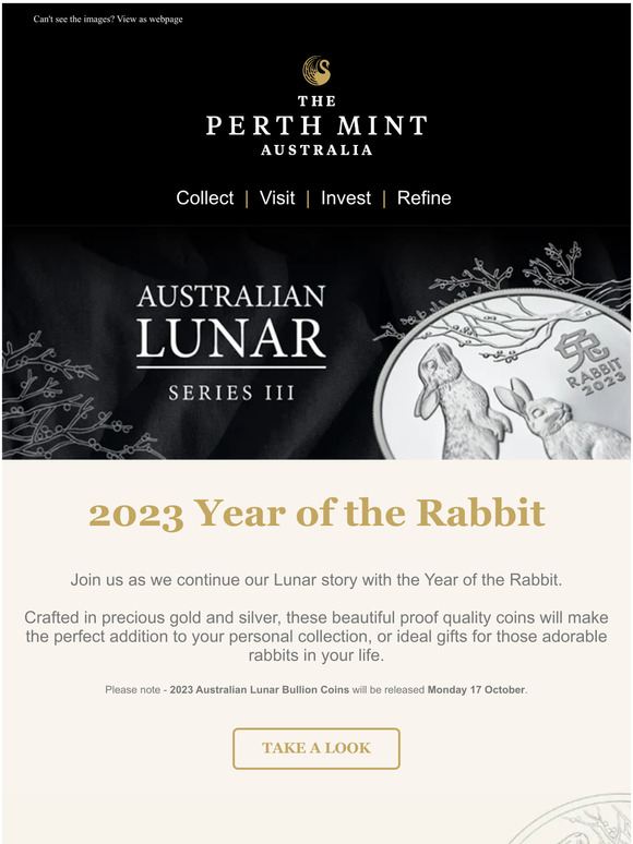 The Perth Mint: Lunar Year of the Rabbit available now! | Milled