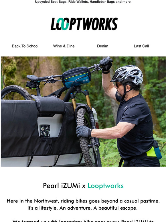 🚲 Introducing Pearl iZUMi x Looptworks Bike Gear